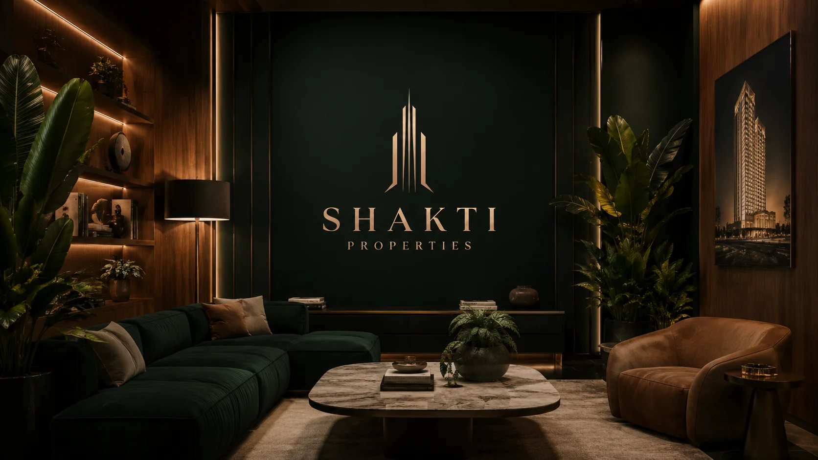 Modern smart room at Shakti Properties
